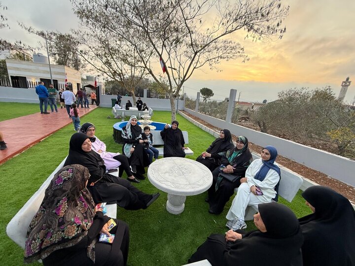 تقرير مصور/ افتتاح حديقة عامة ونادٍ في بلدة بني حيان بلبنان التي تعرضت للعدوان الصهيوني الغاشم