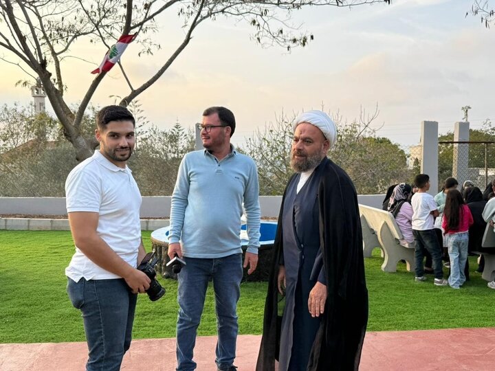 تقرير مصور/ افتتاح حديقة عامة ونادٍ في بلدة بني حيان بلبنان التي تعرضت للعدوان الصهيوني الغاشم