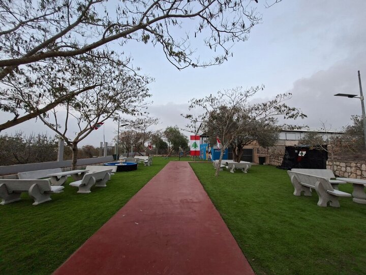 تقرير مصور/ افتتاح حديقة عامة ونادٍ في بلدة بني حيان بلبنان التي تعرضت للعدوان الصهيوني الغاشم