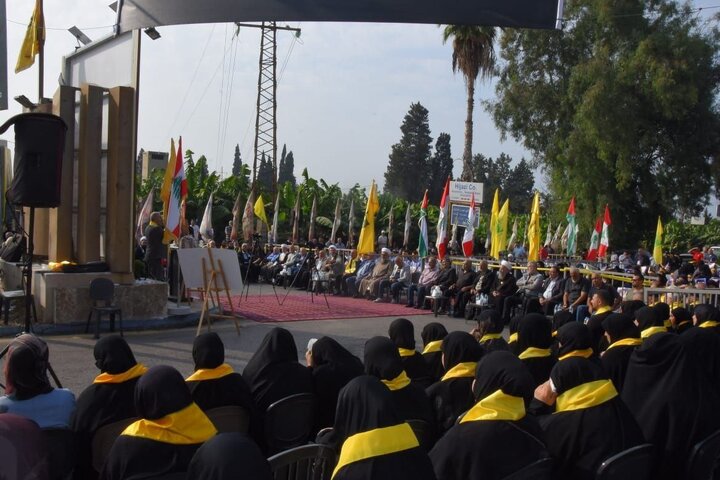 تقرير مصور/ تنظيم احتفالين إحياءً لـ"يوم الشهيد" برعاية حزب الله في بلدتي حارة وصيدا