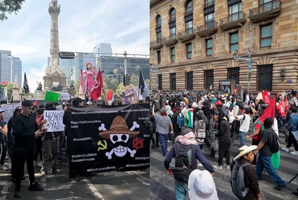 Sheinbaum denuncia una operación pagada de la derecha para desestabilizar al país con la marcha “Generación Z”