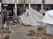 تقریر مصور / حیاة صعبة لنازحون يعيشون في خيام بالية ومهترئة بحي الشيخ رضوان في غزة