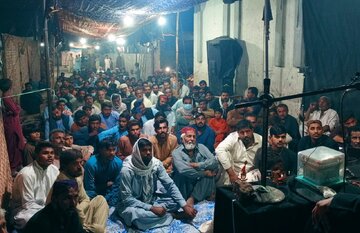 لاڑکانہ: حضرت سیدہ فاطمہ زہرا سلام علیہا کی شہادت کی مناسبت سے مجلس عزا کا انعقاد