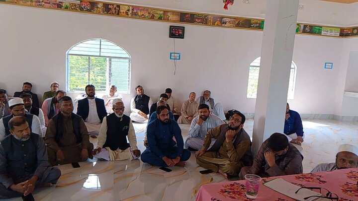 تقرير مصور/ إلقاء دروس اسلامية بمناسبة أيام الفاطمية في كلكتا الهندية