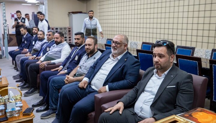 تقرير مصور/ نائب الأمين العام للعتبة الحسينية يزور بمعية أعضاء مجلس الإدارة المدينة الصناعية في كربلاء