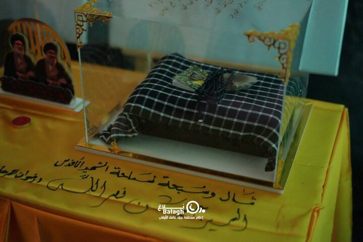 افتتاح معرض "محط رحال العاشقين" في مرقد الشهيد الهاشمي في دير قانون النهر