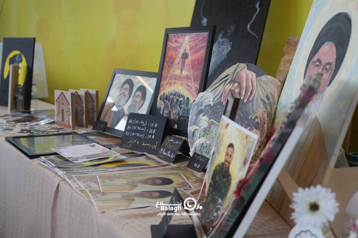 افتتاح معرض "محط رحال العاشقين" في مرقد الشهيد الهاشمي في دير قانون النهر