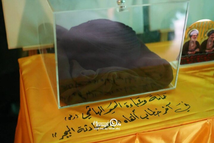 افتتاح معرض "محط رحال العاشقين" في مرقد الشهيد الهاشمي في دير قانون النهر