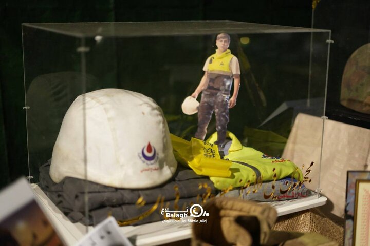 افتتاح معرض "محط رحال العاشقين" في مرقد الشهيد الهاشمي في دير قانون النهر