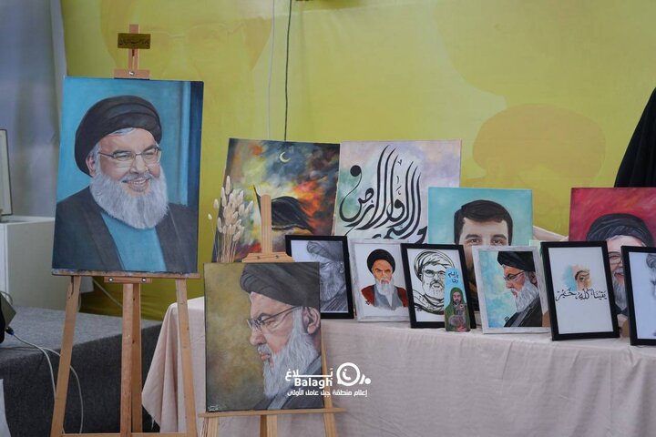 افتتاح معرض "محط رحال العاشقين" في مرقد الشهيد الهاشمي في دير قانون النهر