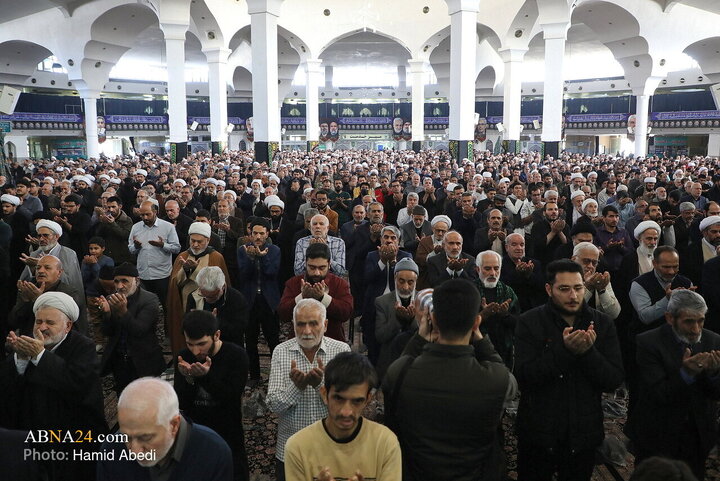 تقرير مصور/ إقامة صلاة الاستسقاء في حرم السيدة المعصومة (ع) بمدينة قم
