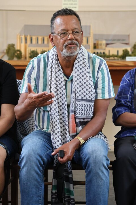 Informe fotográfico | 108ª vigilia interreligiosa consecutiva en la Catedral de San Jorge en Ciudad del Cabo desde el inicio del genocidio en Gaza