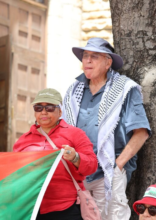 Informe fotográfico | 108ª vigilia interreligiosa consecutiva en la Catedral de San Jorge en Ciudad del Cabo desde el inicio del genocidio en Gaza