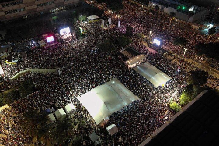 Thousands of Zionists protest in Tel Aviv