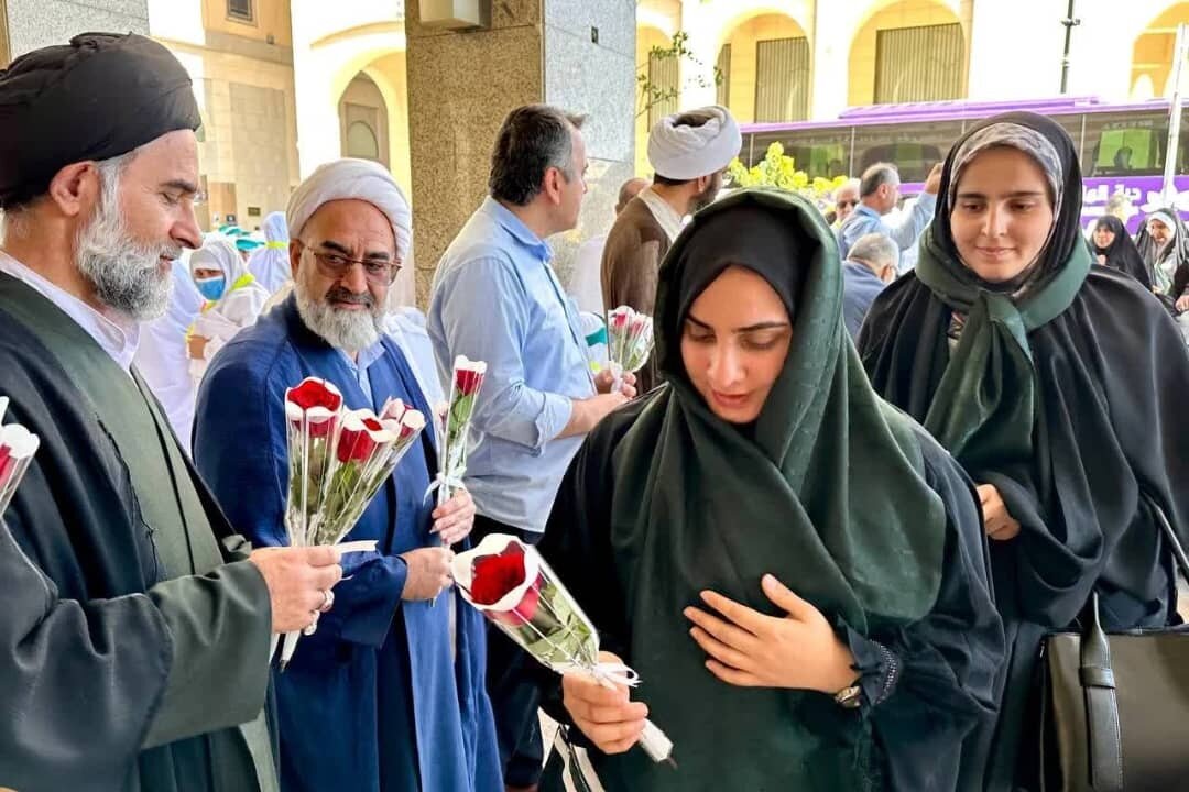 آیین بدرقه کاروان‌های دانشگاهی به سرزمین وحی برگزار شد