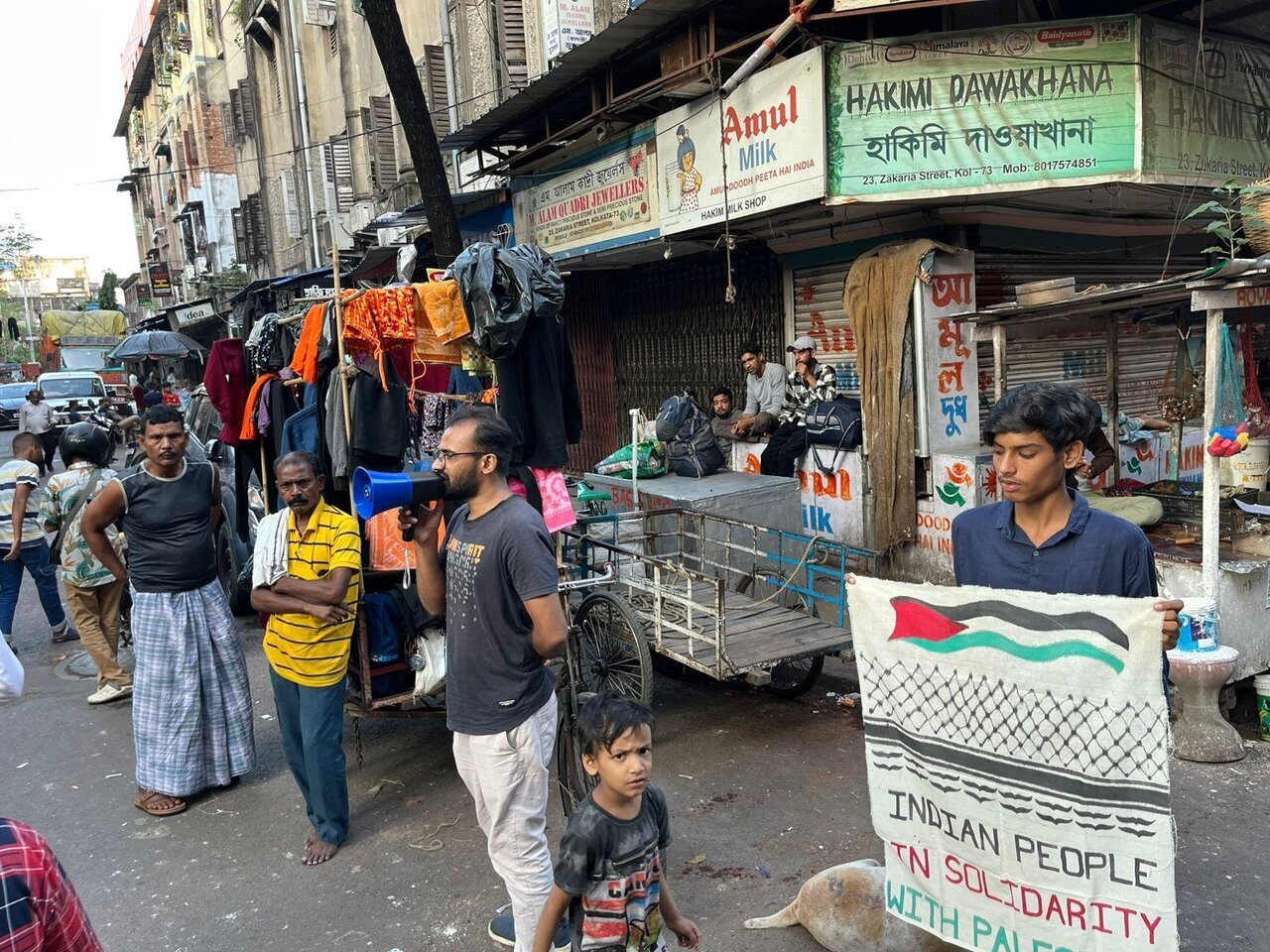 Habari Pichani | Kampeni ya Kuibua Israel Yanaendelea Mitaa ya Kolkata, India