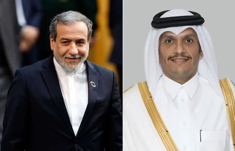 عراقچی کا اپنے قطری ہم منصب کے نام پیغام