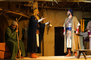 পবিত্র কোম নগরীতে "বনি হাশেমের গলি" নামে শোকার্ত প্রদর্শনীয়ের আয়োজন+ছবি।