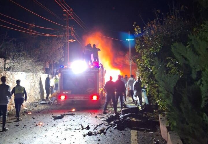 حمله پهپادی ارتش اسرائیل به جنوب لبنان/ مدیر مدرسه المنصوری به شهادت رسید + عکس