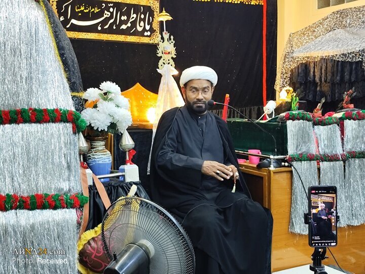 میانمار کے شہر پیاے میں حضرت فاطمہ زہراؑ کی یاد میں شیعیان کی پرسوز محفلِ عزا