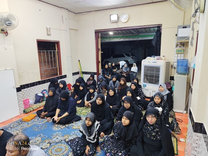 میانمار کے شہر پیاے میں حضرت فاطمہ زہراؑ کی یاد میں شیعیان کی پرسوز محفلِ عزا