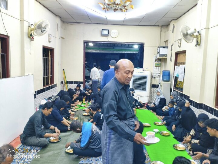 میانمار کے شہر پیاے میں حضرت فاطمہ زہراؑ کی یاد میں شیعیان کی پرسوز محفلِ عزا