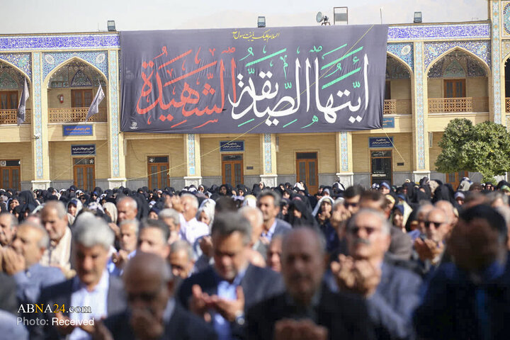 اقامه نماز باران در سومین حرم اهل بیت(ع)