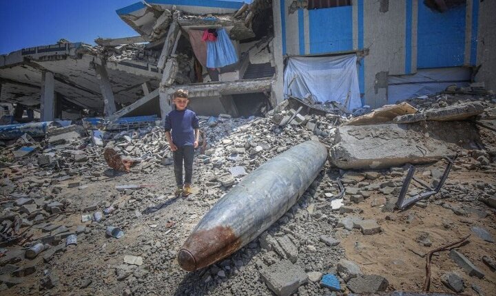 Gaza now has world’s highest rate of unexploded ordnance, says The Economist