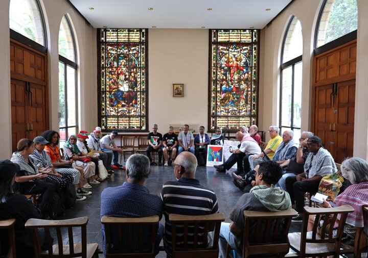 南非圣乔治教堂举行第108次跨宗教集会抗议加沙种族灭绝
