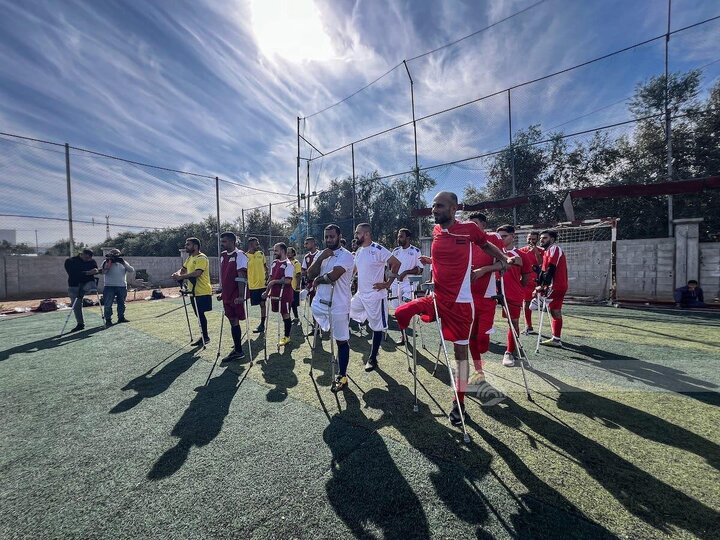 ورزشکاران قطع عضو فلسطین