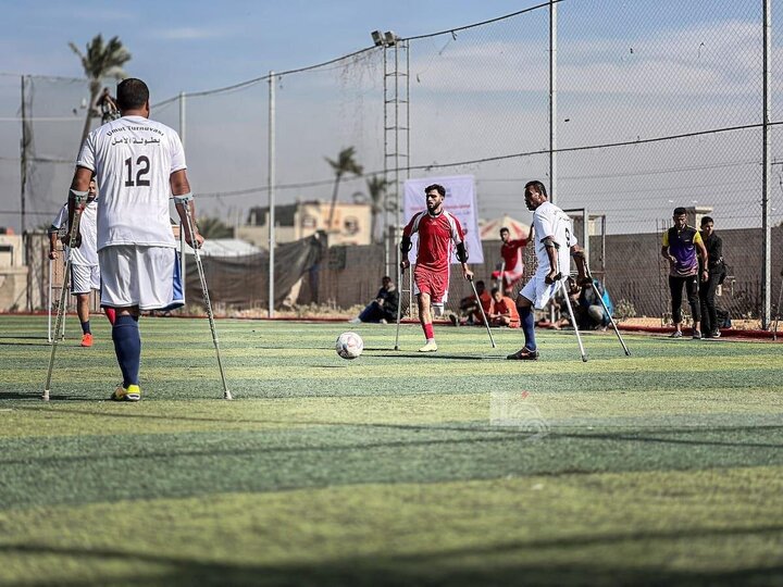 ورزشکاران قطع عضو فلسطین