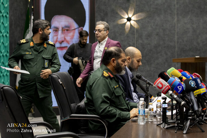 نشست خبری چهل و ششمین سالگرد بزرگداشت هفته بسیج