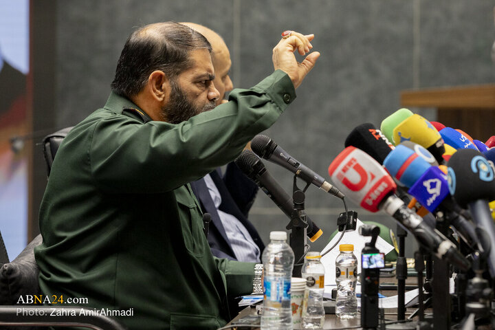 نشست خبری چهل و ششمین سالگرد بزرگداشت هفته بسیج