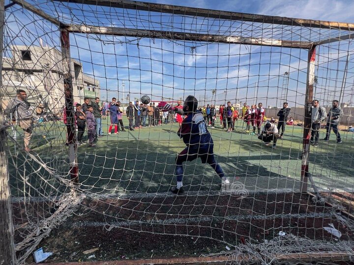 Wêneya Nûçeyan | Werzişvanên Filistînî yên ampûtekirî li Xezzeyê dicivin; Pêşbirka futbolê ya "Kûpaya Hêviyê" dest pê dike