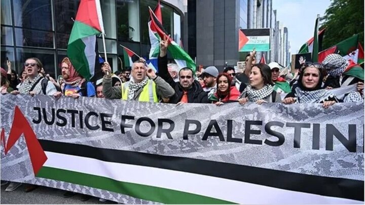 Milhares protestam em Bruxelas contra as violações israelenses do cessar-fogo em Gaza