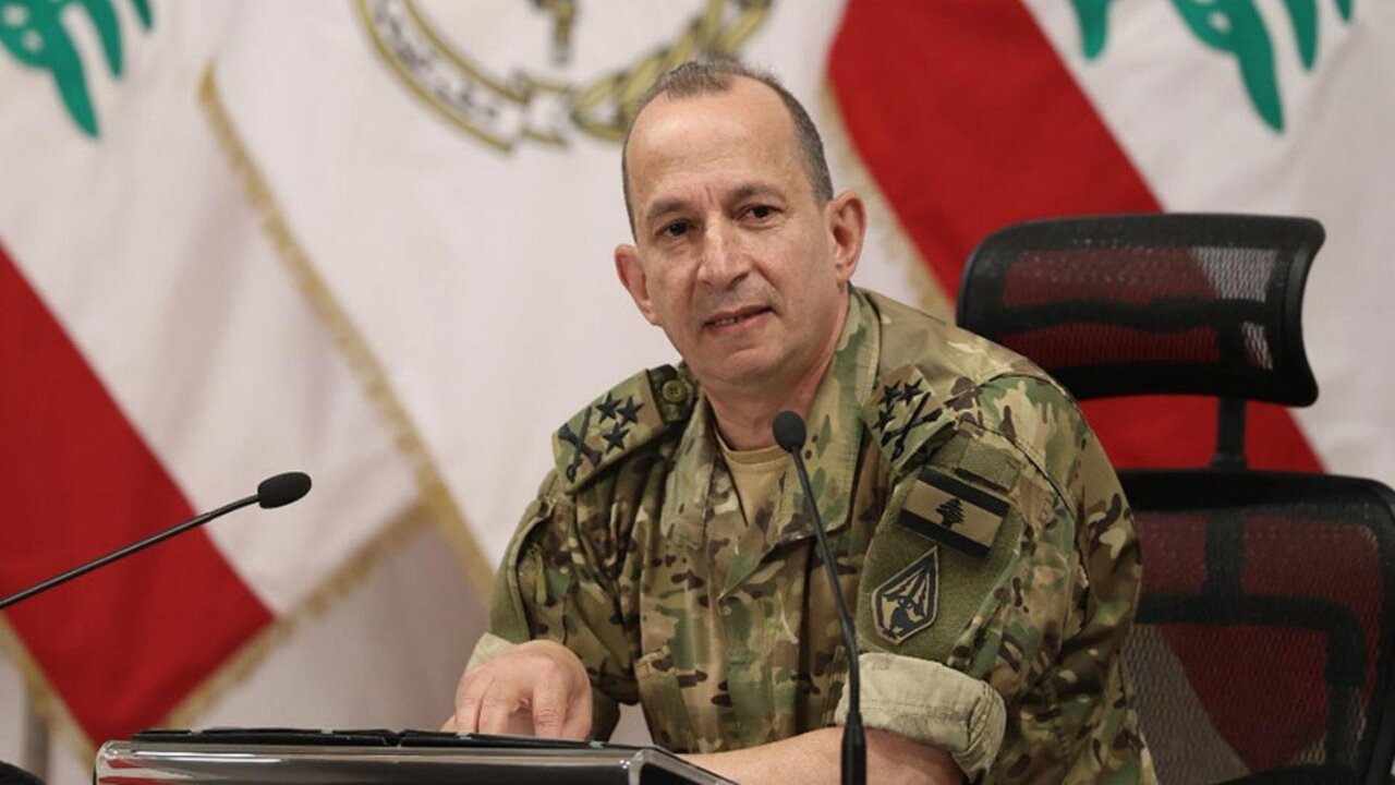 آمریکا تمامی دیدارهای فرمانده ارتش لبنان در واشنگتن را لغو کرد