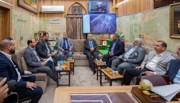 تقرير مصور/ استعدادات لإقامة مهرجان كوثر العصمة الثقافي الدولي الرابع برعاية العتبة الحسينية