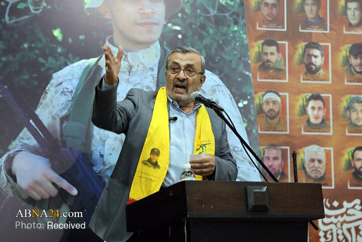 تجلیل حزب‌الله لبنان از شهید علی محمود مرعی در صور