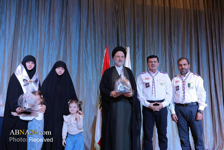 تجلیل حزب‌الله لبنان از شهید علی محمود مرعی در صور