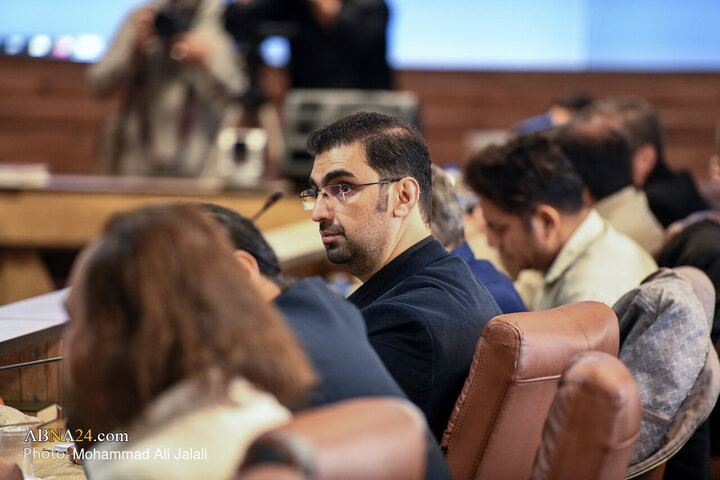 اولین نشست خبری فرمانده سپاه امام علی‌بن‌ ابیطالب‌(ع) قم