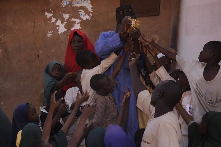 تقرير مصور/ افتتاح مشروع مائي جديد باسم السيدة فاطمة الزهراء بمنطقة نائية في نيجيريا