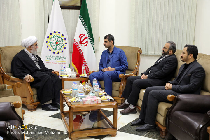 دیدار نماینده مردم قم در مجلس شورای اسلامی با دبیر کل مجمع جهانی اهل بیت (ع)