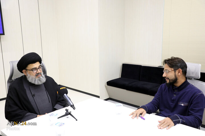 حضور نائب رئیس مجلس وحدت مسلمین پاکستان در خبرگزاری بین‌المللی ابنا