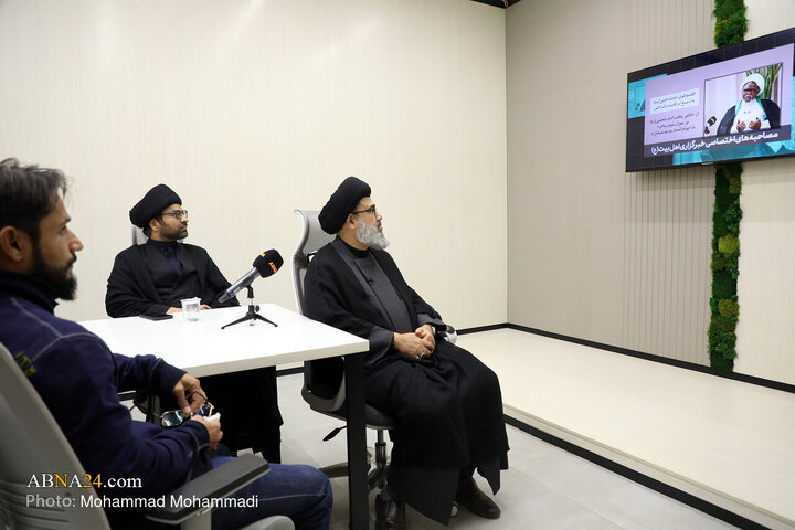 حضور نائب رئیس مجلس وحدت مسلمین پاکستان در خبرگزاری بین‌المللی ابنا