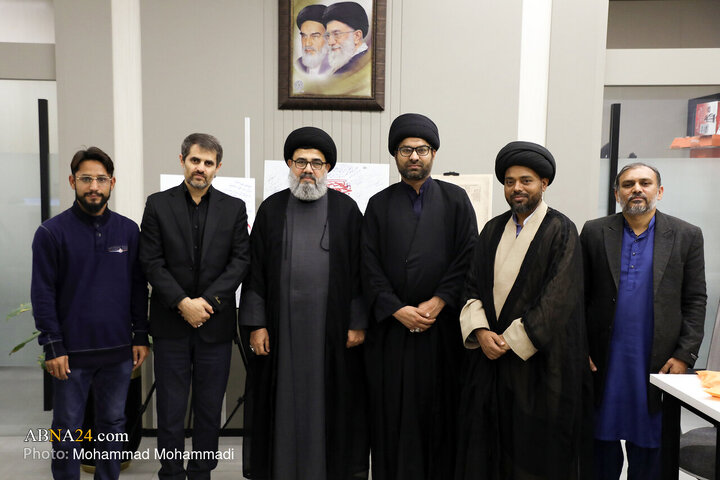 حضور نائب رئیس مجلس وحدت مسلمین پاکستان در خبرگزاری بین‌المللی ابنا