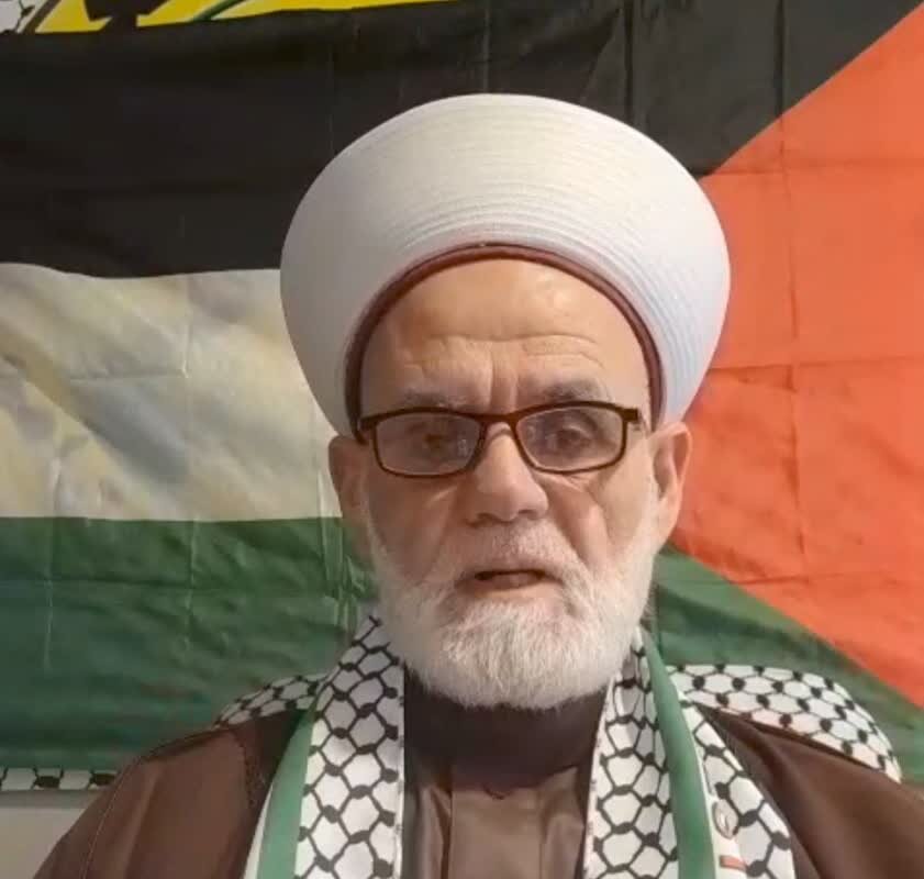 شیخ محمد قدوره: ایران پیشگام جبهه عزت اسلامی و دفاع از ملت فلسطین است