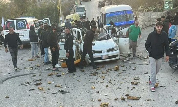 شهید و زخمی شدن چند دانش‌آموز لبنانی در حمله پهپادی اسرائیل به شهرک الطیری