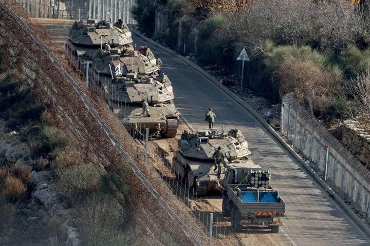 الكيان الصهيوني يقصف منطقة في ريف القنيطرة ويتوغل فيها