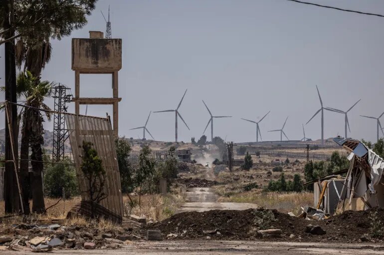 نفوذ ارتش اسرائیل به شهرک بُریقة در حومه قنیطره سوریه