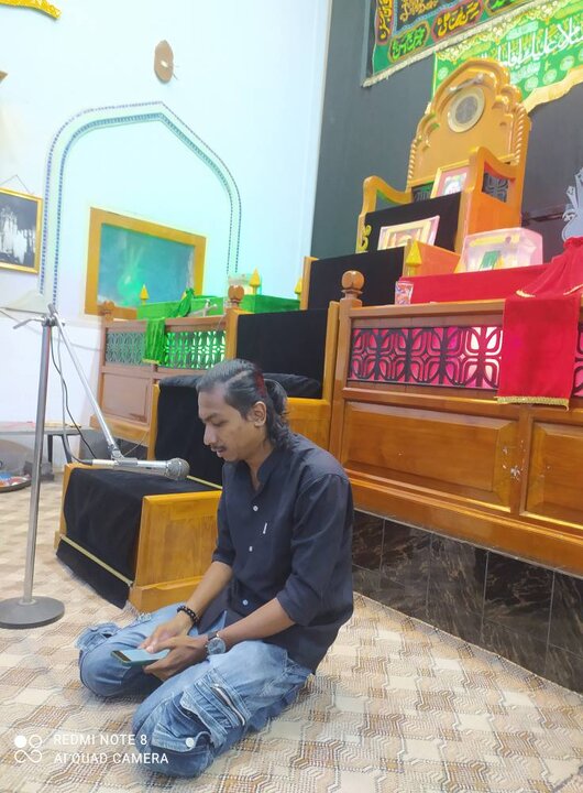 ပြည် မြို့ မဂို ရှီအဟ် မတ်စ်ဂျစ်ဒ်  တွင် နိုဝင်ဘာလ ၁၉ ရက်နေ့တွင် ပြုလုပ်သည့် သခင်မကြီး ဖွာတွေမဟ် ဇဲဟ်ရာ (စ.အ) ၏ ရှဟာဒသ် မဂျ်လစ်  ။ ။ Photos